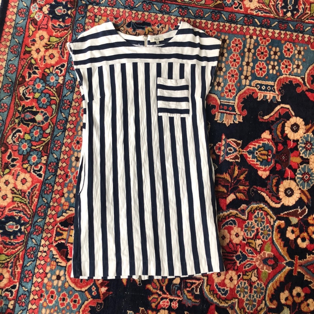 Madewell sailor stripe dress